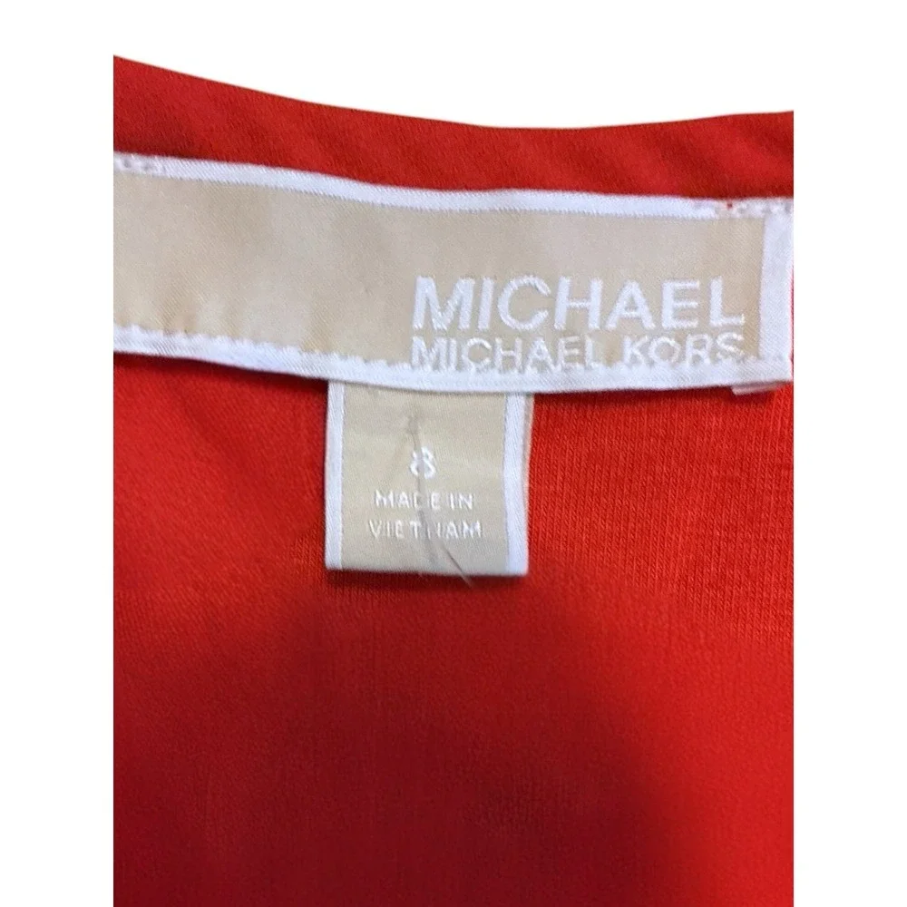 Michael Kors bright red